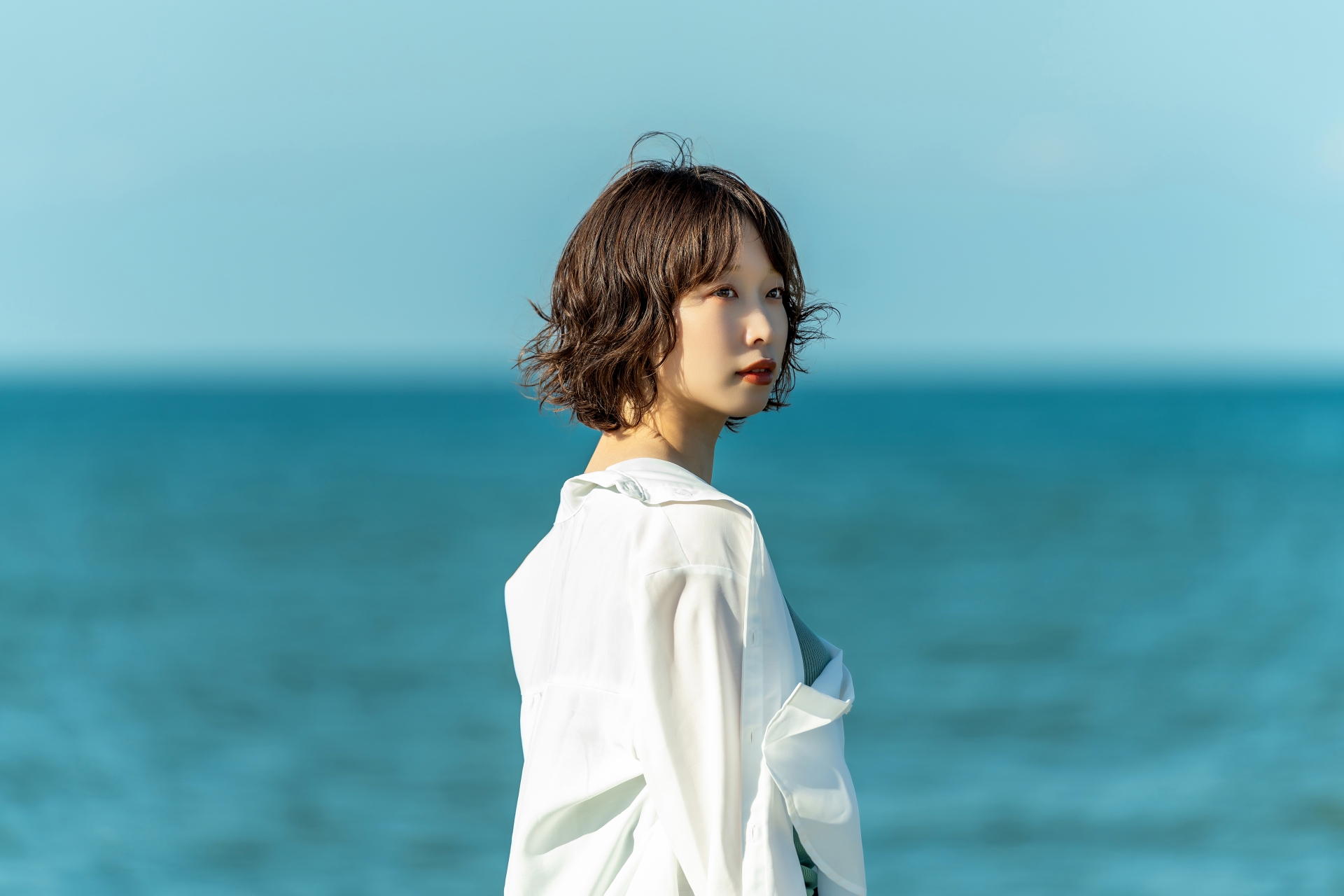 海辺にて。自分の足で立つということ。